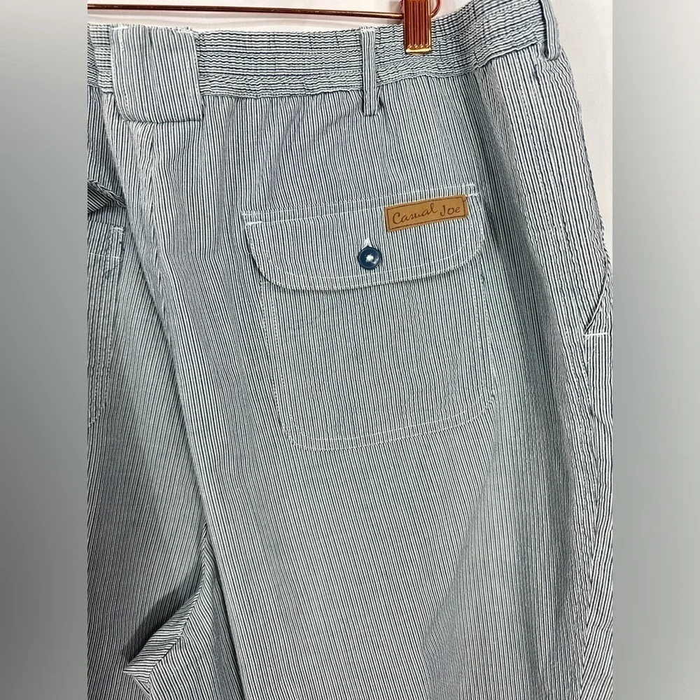 Vintage Haband Casual Joe seersucker pants size 42
